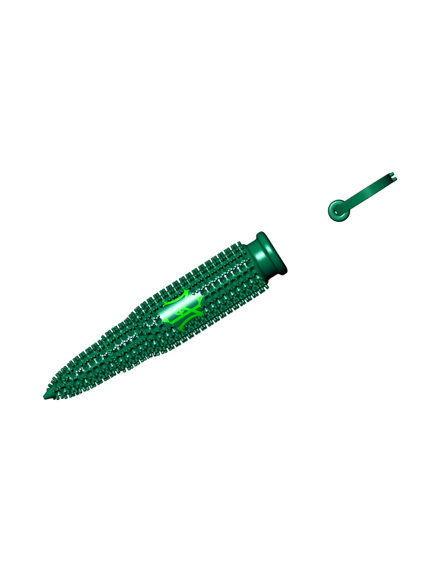AK47 Diamond Bullet Pendant