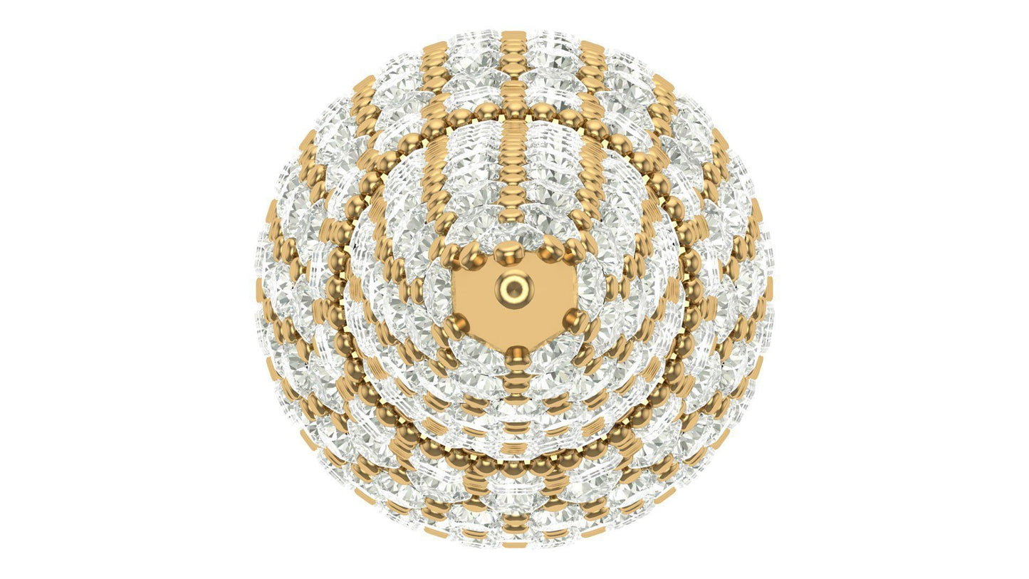 AK47 Diamond Bullet Pendant