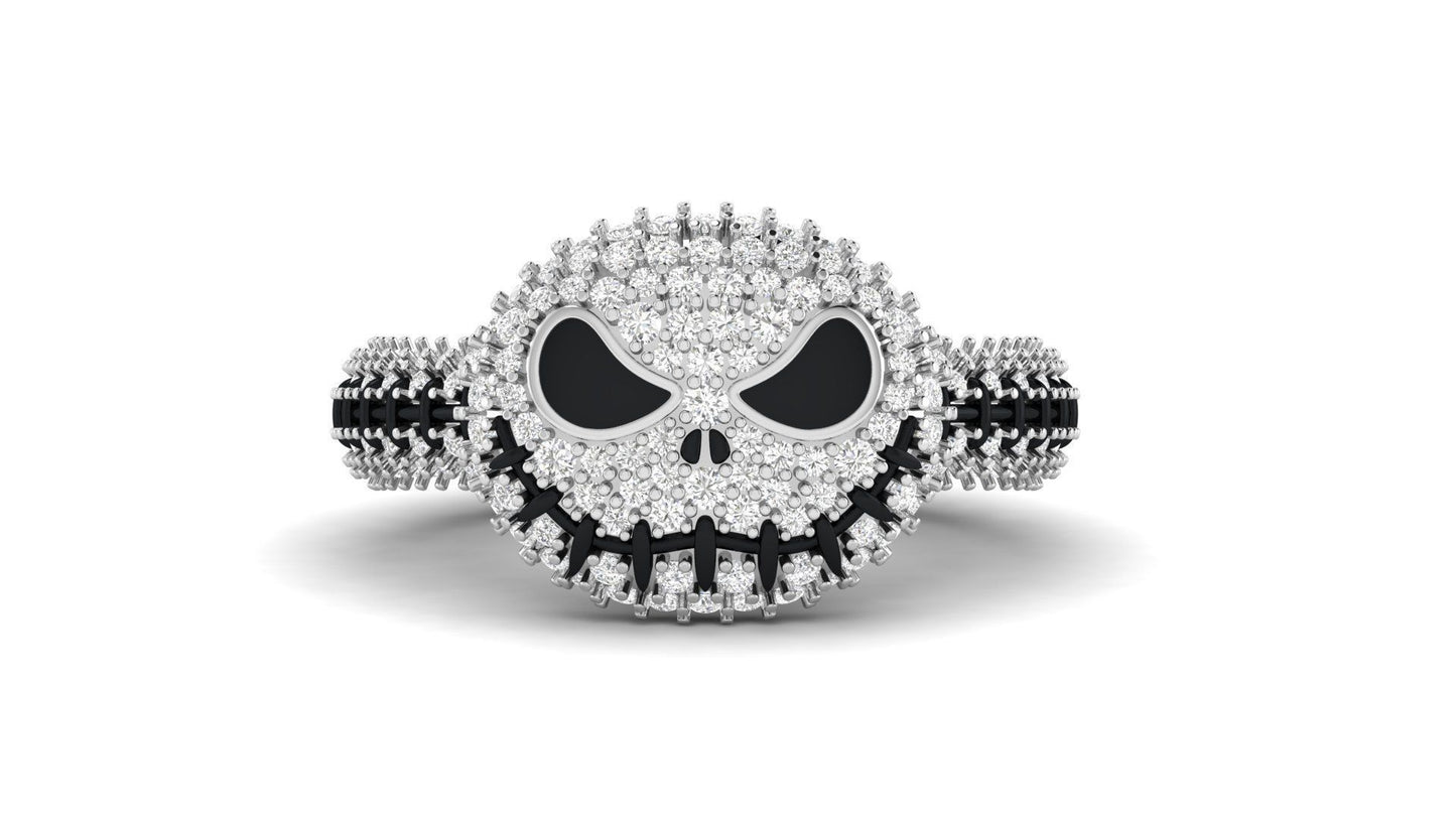 Jack Skellington Halloween Pumpkin Ring