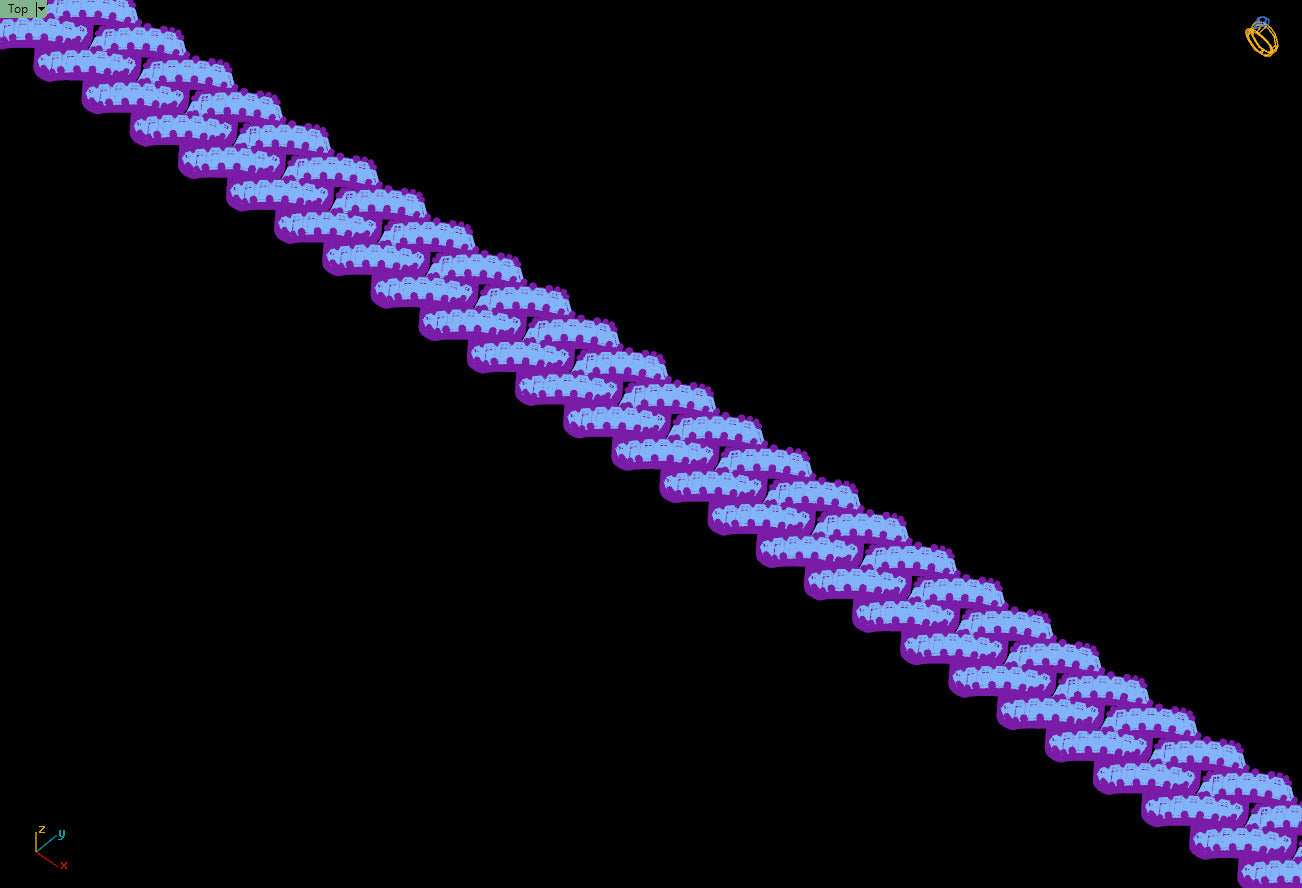 13mm Custom Cuban Diamond Chain - Baguettes Chain - Miami Link 22"