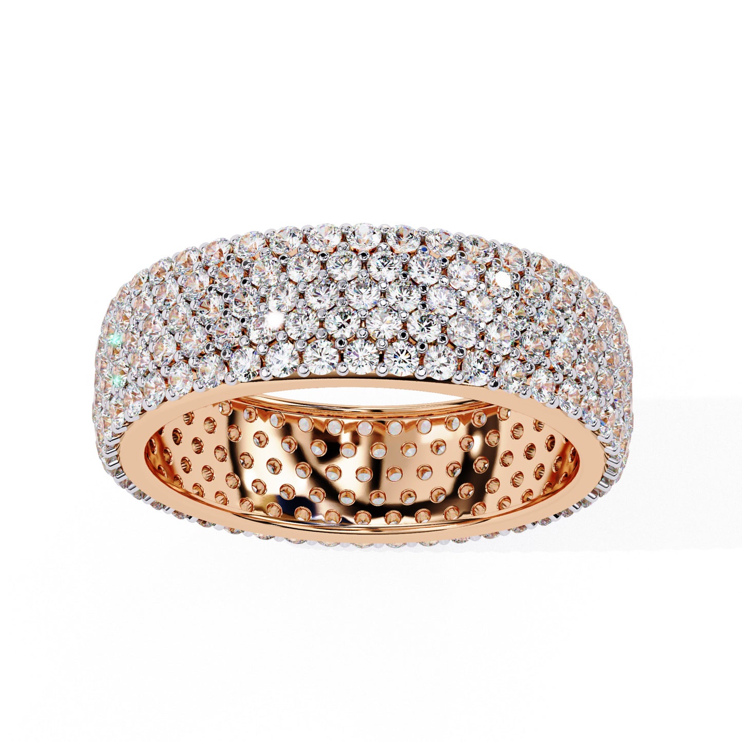 Eternity Earth Mined Diamond Band Ring