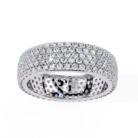 Eternity Earth Mined Diamond Band Ring