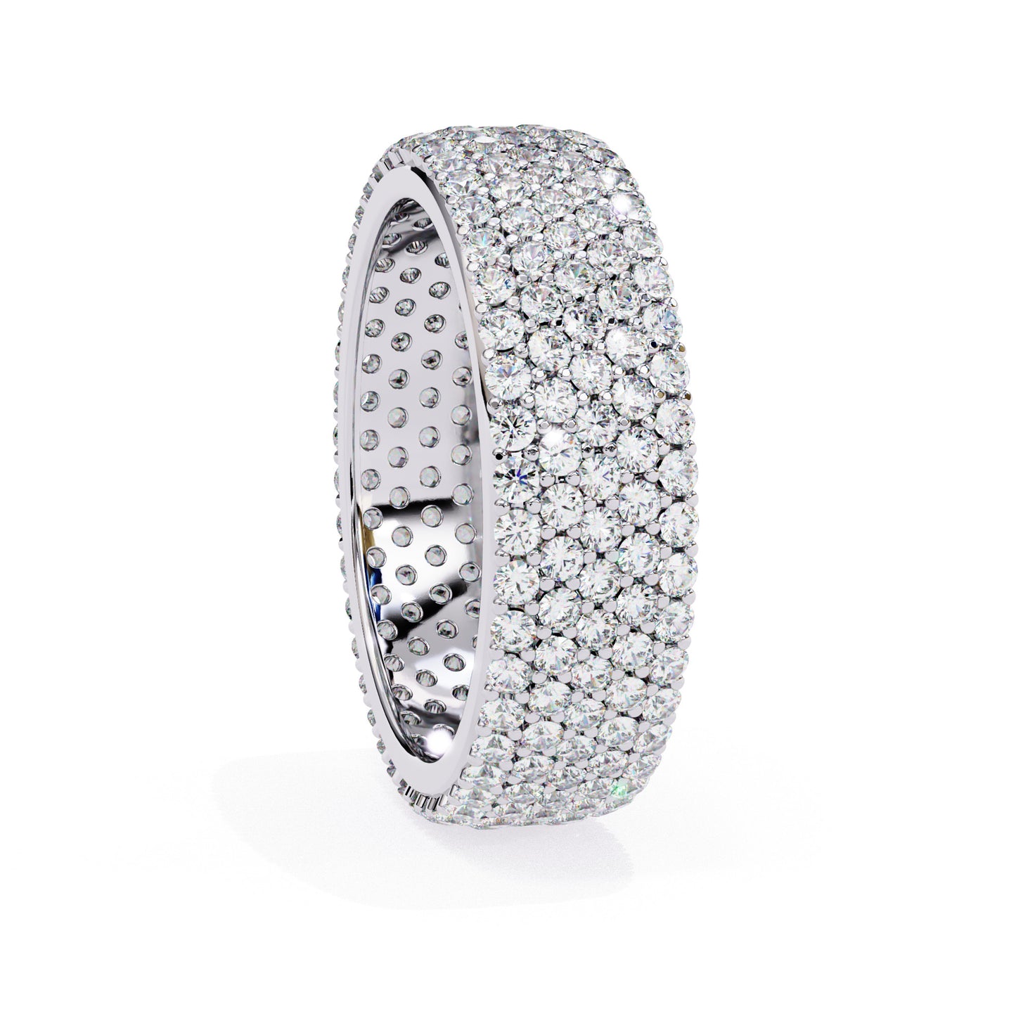 Eternity Earth Mined Diamond Band Ring