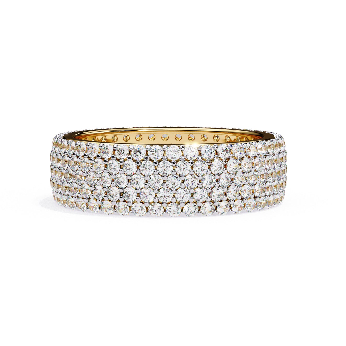 Eternity Earth Mined Diamond Band Ring