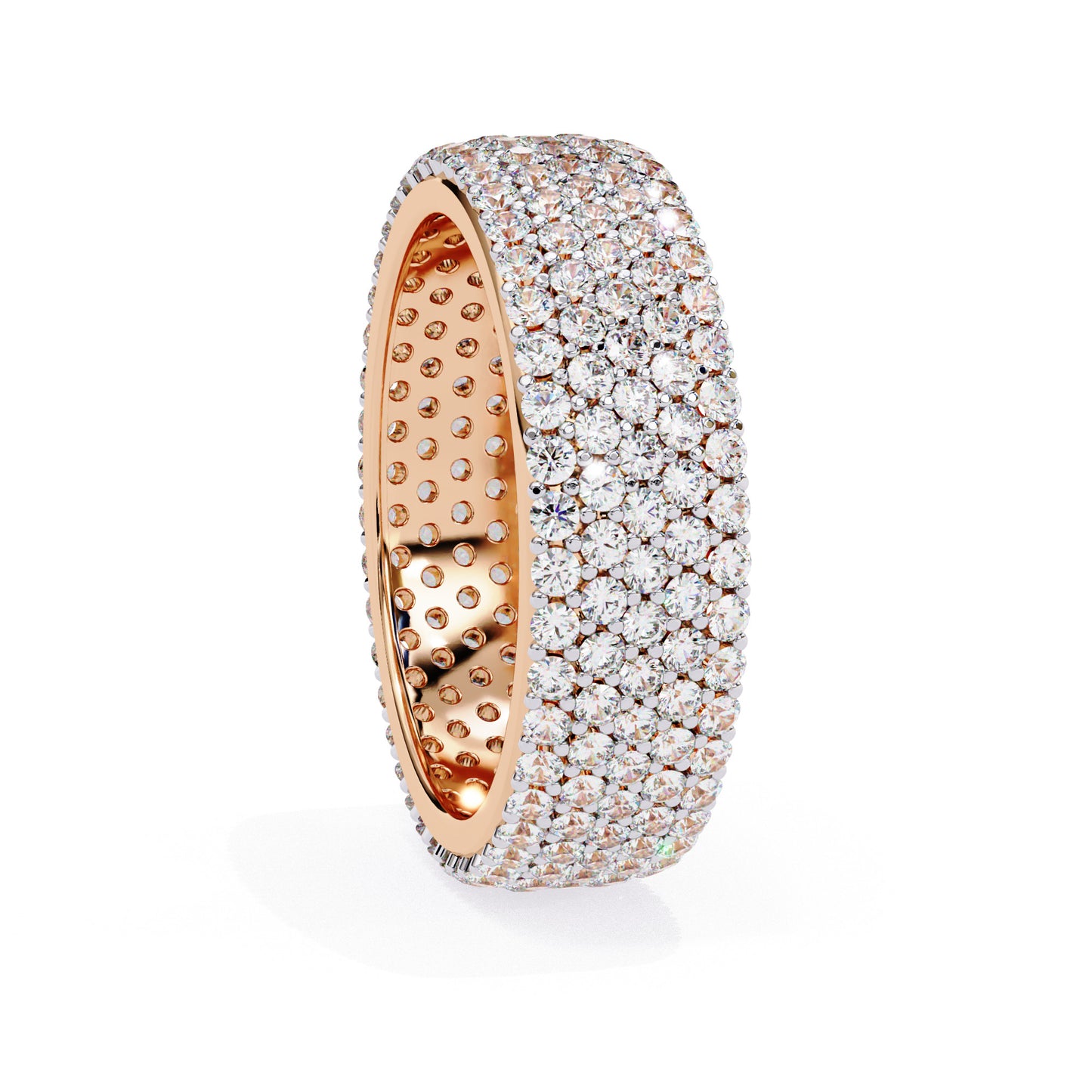 Eternity Earth Mined Diamond Band Ring