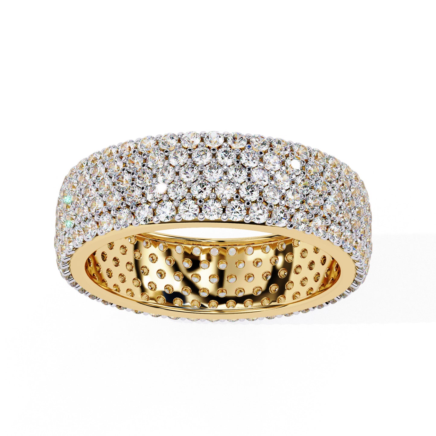 Eternity Earth Mined Diamond Band Ring