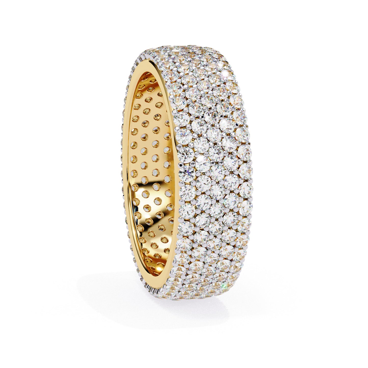 Eternity Earth Mined Diamond Band Ring