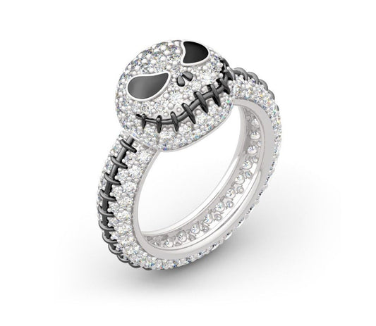 Jack Skellington Halloween Pumpkin Ring